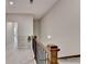 Upstairs hallway with carpeted floor and neutral walls at 3950 Oxford Park Ln, Cumming, GA 30040