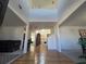 Bright two-story foyer with hardwood floors and balcony offers a grand entrance at 665 Roxford Ln, Buford, GA 30518