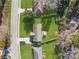 House with large backyard, viewed from above at 1207 Eastview Ne Rd, Conyers, GA 30012