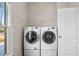 Convenient laundry room with washer and dryer included at 2760 Veltre Sw Ter, Atlanta, GA 30311