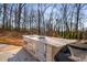 Outdoor kitchen with granite countertop and built-in grill at 2760 Veltre Sw Ter, Atlanta, GA 30311