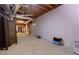 Unfinished basement offering ample storage space at 3799 Halisport Nw Ln, Kennesaw, GA 30152