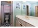 Charming bathroom with a sink, toilet, and shower/tub combo at 3799 Halisport Nw Ln, Kennesaw, GA 30152