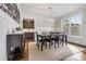 Formal dining room with hardwood floors and large windows at 4016 Matty Ne Dr, Marietta, GA 30066