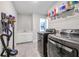 Convenient laundry room with washer, dryer, and storage at 4016 Matty Ne Dr, Marietta, GA 30066