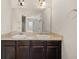 Double vanity bathroom with granite countertops at 757 Galveston Way, Mcdonough, GA 30253