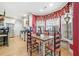 Charming breakfast nook with a wood table, bright windows, and decorative accents at 10 Moss Landing Se Rd, Acworth, GA 30102