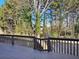 Wooden deck overlooking a wooded area at 373 Oak Harbor Trl, Marietta, GA 30066