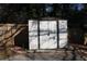 White metal storage shed in the backyard at 2185 Fairfield St, Smyrna, GA 30080