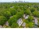 Aerial view of home with city skyline in background at 628 Robinson Se Ave # B, Atlanta, GA 30312