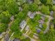 Aerial view showcasing home's neighborhood setting at 628 Robinson Se Ave # B, Atlanta, GA 30312