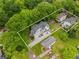 Aerial view showcasing the location of five new homes at 628 Robinson Se Ave # B, Atlanta, GA 30312