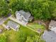 Aerial view of house and community space at 628 Robinson Se Ave # A, Atlanta, GA 30312