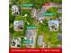 Aerial view of five new homes in Ormewood Commons at 628 Robinson Se Ave # B, Atlanta, GA 30312