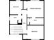 Two-story home floor plan, featuring primary bedroom, two additional bedrooms, and multiple bathrooms at 2605 Poplar Ln, Cumming, GA 30041