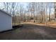 Spacious backyard with wooden fence and wooded area at 5614 Central Church Rd, Douglasville, GA 30135