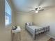 Cozy bedroom with a full bed and desk at 8791 Daerwater Dr, Winston, GA 30187