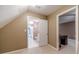 Bonus room with carpet, a view of the bathroom and an office area at 2040 Hickory Station Cir, Snellville, GA 30078
