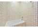 The full bathroom features a tile shower and a small tub at 195 Arizona Ne Ave # 158, Atlanta, GA 30307