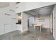 Modern dining area with exposed beams and concrete floors at 195 Arizona Ne Ave # 158, Atlanta, GA 30307