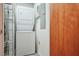 Convenient laundry closet with stackable washer and dryer at 195 Arizona Ne Ave # 158, Atlanta, GA 30307