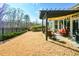 Spacious backyard with pergola and grassy area at 314 Pepperwood Way, Canton, GA 30114