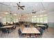 Bright dining room with multiple tables and chairs, perfect for gatherings at 314 Pepperwood Way, Canton, GA 30114