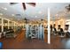 Fitness center with various modern exercise equipment at 314 Pepperwood Way, Canton, GA 30114