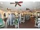 Fitness center with a variety of cardio and strength training equipment at 314 Pepperwood Way, Canton, GA 30114