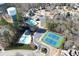 Aerial view showing community pool and tennis courts at 103 Ashwood N Ct, Stockbridge, GA 30281