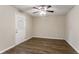 Spacious living room with vinyl flooring and ceiling fan at 2792 Plantation Dr, Atlanta, GA 30344