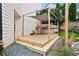 Spacious backyard deck with shade pergola, perfect for outdoor entertaining at 920 Bridge Mill Ave, Canton, GA 30114