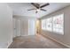 Bedroom with double closets and large window at 530 Balfour Dr, Decatur, GA 30032