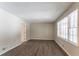 Spacious living room with hardwood floors and neutral walls at 530 Balfour Dr, Decatur, GA 30032