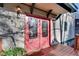 Charming front door with glass detailing on a covered porch at 3204 Woodrow Ne Way, Atlanta, GA 30319