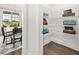 Well-organized pantry with wire shelving, providing ample storage space next to the dining room at 3709 Tielman St, Snellville, GA 30078