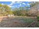 Spacious backyard with a partially fenced in area at 1489 New Hope Rd, Locust Grove, GA 30248
