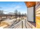 Private balcony overlooking a tree-lined street and park at 105 Georgia Se Ave # 5, Atlanta, GA 30312