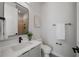 Modern bathroom with sleek vanity, contemporary fixtures, and a stylish framed mirror for a refined and functional design at 105 Georgia Se Ave # 5, Atlanta, GA 30312