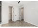 Bedroom with concrete floors and built-in closet at 105 Georgia Se Ave # 5, Atlanta, GA 30312