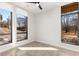 Bright bedroom with large windows and polished concrete floors at 105 Georgia Se Ave # 5, Atlanta, GA 30312