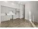 Modern kitchen with gray cabinets and concrete floors at 105 Georgia Se Ave # 5, Atlanta, GA 30312