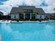 A sparkling community pool is surrounded by lush landscaping, offering a refreshing oasis for residents to enjoy at 7170 Pond View Dr, Cumming, GA 30028