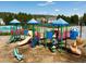 Colorful playground with slides, climbing structures, and play equipment at 37 Willow Green Trce, Dallas, GA 30157