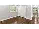 Bedroom with hardwood floors, neutral walls, and a closet at 2253 Bonnybrook Sw Way, Atlanta, GA 30311
