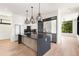 Modern kitchen with a large island and plenty of natural light at 192 East Lake Se Ter, Atlanta, GA 30317
