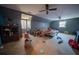 Large bedroom with a double bed and window at 633 Duncan Rd, Oxford, GA 30054