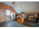 Small kitchen with wooden cabinets and appliances at 633 Duncan Rd, Oxford, GA 30054