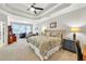 Spacious main bedroom with a king-size bed and en-suite bathroom at 1037 Emory Parc Pl, Decatur, GA 30033