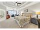 Spacious main bedroom with a king-size bed and en-suite bathroom at 1037 Emory Parc Pl, Decatur, GA 30033